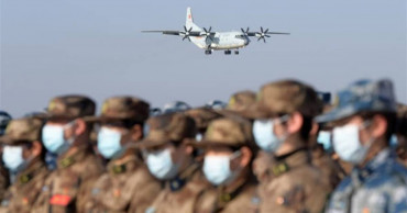Eight transport aircraft of PLA Air Force send medics to Wuhan