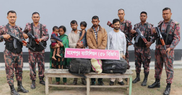 6 held along Jhenaidah border while entering from India