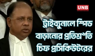 জুলাই শহীদদের আকাঙ্ক্ষা অনুযায়ী ট্রাইব্যুনালের গতি বাড়বে দাবি আমিনুল ইসলামের| Chief Prosecutor | UNB