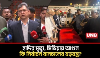 হাদির মৃত্যু ও গণমাধ্যমে হামলা: নির্বাচন বানচালের অপচেষ্টা বলে দাবি সালাহউদ্দিন | BNP | UNB