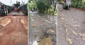 টানা বৃষ্টিতে বাগেরহাটে সড়ক বিভাগের ৮০ কোটি টাকার ক্ষতি