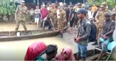 সাজেকে আটকে পড়া চার শতাধিক পর্যটক উদ্ধার