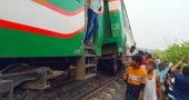 সান্তাহারে ট্রেনের বগি লাইনচ্যুত, ঢাকা-উত্তরবঙ্গ রেল যোগাযোগ বন্ধ