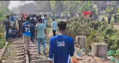 Diploma engineers’ blockade halts Dhaka’s rail links with M’singh, Rajshahi