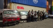 BMW sports car, 5 Isuzu trucks seized at Ctg port