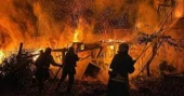 Another Russian oil facility burns as Ukraine expands long-range drone strikes