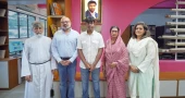 bKash modernises St. Joseph higher secondary school library