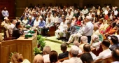 BNP parliamentary party meeting: PM takes tough stance against extortionists, land grabbers