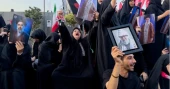 Mourners fill Tehran streets for Ayatollah Khamenei's funeral, chant against Trump