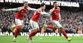 Arsenal’s set-piece strength sinks Chelsea as title debate grows