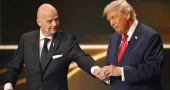 Complaints lodged over FIFA chief's support for Trump and peace prize
