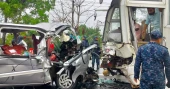 Ten of a family among 12 killed in Bagerhat road crash