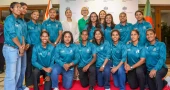 Zaima meets Bangladesh women cricketers at British High Commission reception