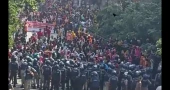 Uttara garment workers block Dhaka-Mymensingh highway  for wage hike