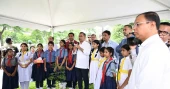 PM encourages schoolchildren to plant, care trees for a greener Bangladesh