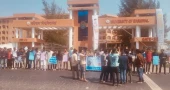 Barishal University students stage protest, block highway for 1hr