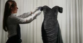Princess Diana’s ‘revenge dress’ goes on display ahead of Sotheby’s auction