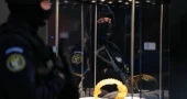 2,500-year-old golden helmet stolen from Dutch museum returns to Romania