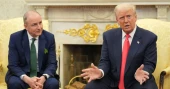Trump says Ireland cheats the US as its leader joins him to celebrate St Patrick's Day