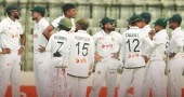 Pakistan debutants steady response after Abbas five-for