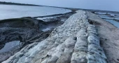 Coastal embankment sinks midway through repair in Khulna’s Koyra