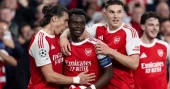 Saka sends Arsenal into first Champions League final in 20 years