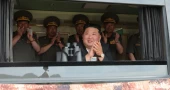 North Korea's Kim calls for stronger offensive military