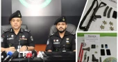 RAB arrests two with rare Sterling submachine gun, foreign pistol in Rajbari raids