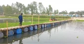 200-feet long floating drum bridge becomes blessing for Lalmonirhat’s Patgram residents