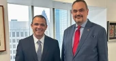 US envoy meets presidents of Chevron, Excelerate Energy