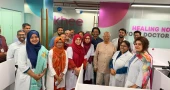Prof Yunus emphasises digital healthcare access during visit to Grameen HealthTech Office
