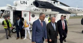 UN chief visits Haiti as new international force prepares to tackle gang violence