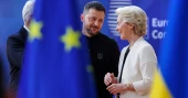 EU leaders hold crisis talks on Ukraine amid declining US support