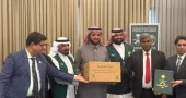 Saudi Ambassador hands over dates to Bangladesh officials