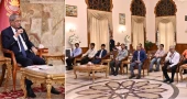 Democratic media can best serve people: President