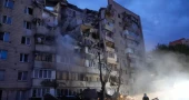 5 killed in Russian missile and drone strike on Kyiv