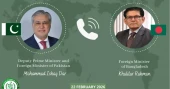 Pakistan’s Ishaq Dar holds phone talks with Bangladesh FM 