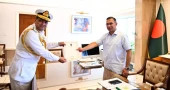 New Navy chief pays courtesy call on PM
