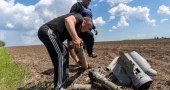 Ukrainian drone strike sparks fire at Russian oil terminal
