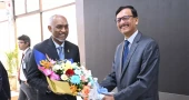 Maldives President Muizzu arrives in Dhaka