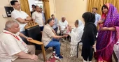 PM visits ailing ex-MP Khaleda Rabbani in Moulvibazar
