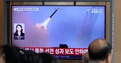 North Korea fires short-range missiles after US-South Korea-Japan military drill