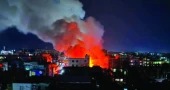 Fire rips through cloth market in Netrokona; extensive damage feared
