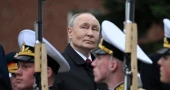 Putin criticises NATO, defends Ukraine war at subdued Victory Day parade