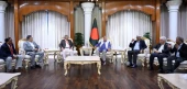 BNP delegation sits with Chief Adviser
