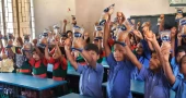 In Lalmonirhat chars, a school meal is changing the learning day