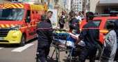 Palm tree falls on a person at Cannes Film Festival