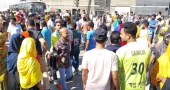 RMG worker killed in road crash; fellows  block Dhaka-M’singh highway