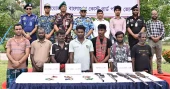 7 members of ‘Sumon Bahini’ surrender to Coast Guard in Sundarbans