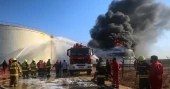 Drone strikes hit key oil facilities in western Libya as car bomb kills officer in east